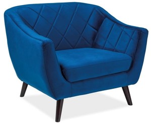 Casa Padrino Luxus Samt Sessel 105 x 85 x H. 83 cm - Verschiedene Farben - Wohnzimmer Sessel - Wohnzimmer M�bel