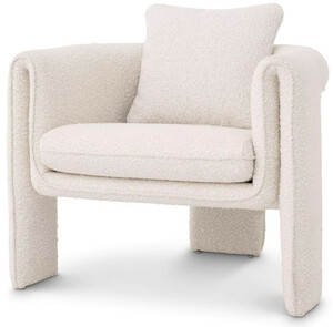 Casa Padrino Luxus Sessel Creme 81 x 77 x H. 68 cm - Wohnzimmer Sessel - Hotel Sessel - Wohnzimmer M�bel - Luxus M�bel - Wohnzimmer Einrichtung - Luxus Einrichtung - M�bel Luxus