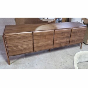 Casa Padrino Luxus Sideboard mit 4 T�ren Braun 220 cm - Luxus M�bel