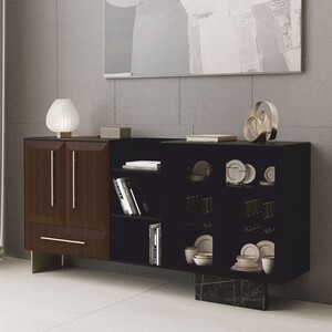 Casa Padrino Luxus Sideboard mit 4 T�ren und Schublade 234 cm - Luxus M�bel