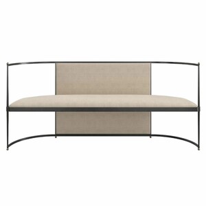 Casa Padrino Luxus Sitzbank Beige / Bronze / Gold 170 cm - Wohnzimmer & Hotel Mbel