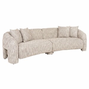 Casa Padrino Luxus Sofa Naturfarben 285 cm - Wohnzimmer & Hotel M�bel