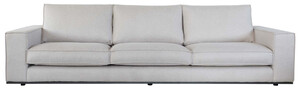 Casa Padrino Luxus Sofa Grau 285 x 106 x H. 83 cm - Wohnzimmer Sofa - Hotel Sofa - Wohnzimmer M�bel - Hotel M�bel - Luxus M�bel