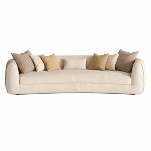 Casa Padrino Luxus Sofa Creme 308 cm - Luxus Wohnzimmer & Hotel M�bel