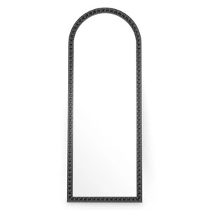 Casa Padrino Luxus Spiegel Schwarz H. 245 cm - Gro�er Luxus Wandspiegel