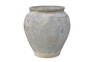 Casa Padrino Luxus Vase Terrakottafarben 53 x 53 x H. 62 cm - Gro�e Bodenvase aus Terrakotta im Stil alter Tongef��e - Luxus Deko Accessoires