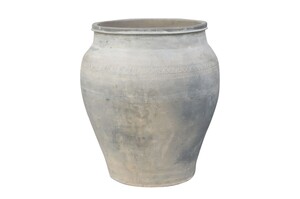 Casa Padrino Luxus Vase Terrakottafarben 53 x 53 x H. 62 cm - Gro�e Bodenvase aus Terrakotta im Stil alter Tongef��e - Luxus Deko Accessoires