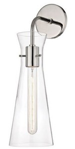 Casa Padrino Luxus Wandleuchte Silber 14 x 19,1 x H. 47 cm - Hotel & Restaurant Lampe