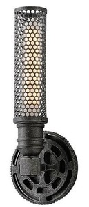 Casa Padrino Luxus Wandleuchte Antik Zinnfarben 13,3 x 10,2 x H. 34,3 cm - Luxus Kollektion