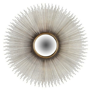 Casa Padrino Luxus Wandspiegel Gold  90 cm - Runder Wohnzimmer Spiegel - Schlafzimmer Spiegel - Garderoben Spiegel - Luxus M�bel - Luxus Interior - Luxus Qualit�t