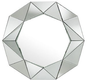 Casa Padrino Luxus Wandspiegel 105 x 10 x H. 100 cm - Garderoben Spiegel - Wohnzimmer Spiegel - Luxus Kollektion