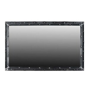 Casa Padrino Luxus Wandspiegel Schwarz 122 x 6 x H. 76 cm - Industrial Spiegel mit Nieten