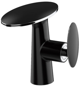 Casa Padrino Designer Waschtischarmatur 18 x H. 17,9 cm - Verschiedene Farben - Luxus Einhebelmischer - Luxus Badezimmer Accessoires