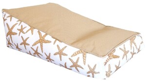 Casa Padrino Luxus Wasserliege - Poolliege Wei� / Beige 140 cm