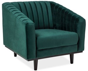 Casa Padrino Luxus Samt Sessel 83 x 85 x H. 78 cm - Verschiedene Farben - Wohnzimmer Sessel - Wohnzimmer M�bel