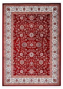 Casa Padrino Wohnzimmer Teppich mit orientalischen Ornamenten Rot / Mehrfarbig - Verschiedene Gren