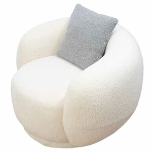 Casa Padrino Luxus Wohnzimmer & Hotel Sessel Wei� 110 x 90 x H. 75 cm - Luxus M�bel