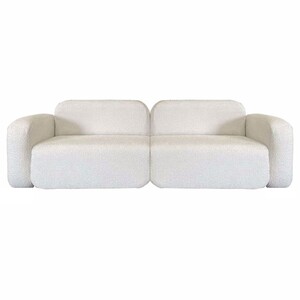Casa Padrino Luxus Wohzimmer & Hotel Sofa Wei� 270 cm - Luxus Wohzimmer & Hotel M�bel