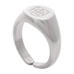Casa Padrino Ring Escudo aus Sterlingsilber