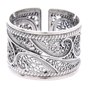 Casa Padrino Ring Filigran aus Sterlingsilber