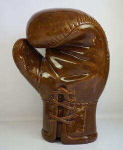 Casa Padrino XXL Deko Boxhandschuh Bronze H. 120 cm - Wohnzimmer & B�ro Deko