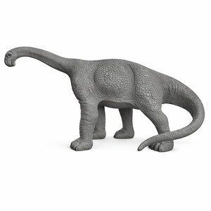 Casa Padrino Deko Skulptur Dinosaurier Brachiosaurus Grau 120 cm - Garten Figur