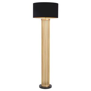 Eichholtz Floor Lamp Condo Antik Messing - Stehleuchte mit Stabs�ule ohne Schirm