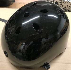 MySkatebrand Skateboard Helm L Schwarz - Bmx, Inliner, Longboard Helm - Schutzausrstung Skateboard Helm - 1B Ware mit Lagerspuren