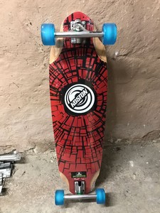 Koston Cruiser Carver Longboard Break Komplettboard 36.7 x 10.0 inch - 1B Ware mit Lagerspuren