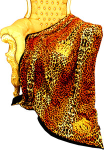 Luxus Wohndecke Pomp��s by Casa Padrino Barock Leopard / Kronen von Harald Gl��ckler mit Glitzersteinen