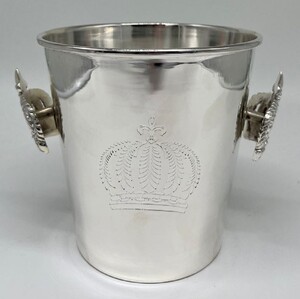 Pomp��s by Casa Padrino Luxus Barock Champagnerk�hler Krone Silber H. 14 cm - designed by Harald Gl��ckler