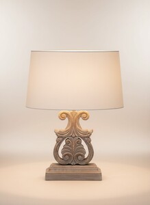 Pomp��s by Casa Padrino Luxus Barock Tischleuchte Provence - designed by Harald Gl��ckler