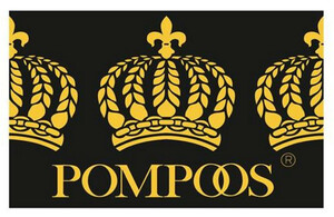 Pomp��s by Casa Padrino Luxus Designer Fu�matte von Harald Gl��ckler Krone Schwarz / Gold 80 x 50 cm - Pomp��se Deko Accessoires