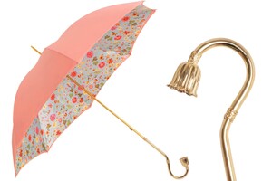 Regenschirm Damen Fiori Rosa 2 - Handmade in Italy