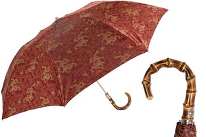 Taschenschirm Herren mit Drachen - Handmade in Italy