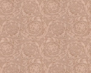 Versace Designer Barock Vliestapete IV 36692-2 - Rosa Metallic - Design Tapete - Hochwertige Qualit�t