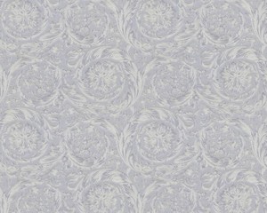 Versace Designer Barock Vliestapete IV 36692-4 - Silber Metallic - Design Tapete - Hochwertige Qualit�t