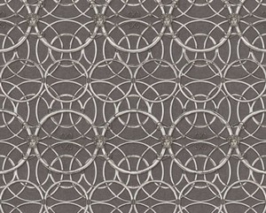 Versace Designer Barock Vliestapete IV 37049-5 - Grau / Silber / Wei� - Design Tapete - Hochwertige Qualit�t