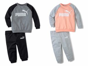 PUMA Unisex Minicats Inf Raglan ESS Crew Jogger Baby Trainingsanzug