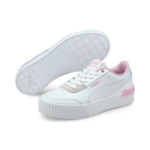 Puma CARINA Lift Damen Streetstyle Sneaker Clubwear Puma White - Pink Lady
