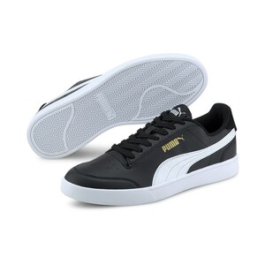 Puma Herren Shuffle Fashion Sneaker | Puma Black - White - Gold