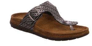 Rohde Rodigo-D Damen Pantolette Sandale Sandalette Zehentrenner Komfortfu�bett