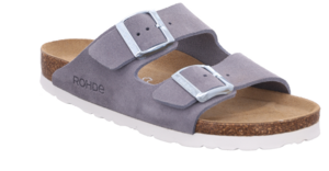 Rohde Sunny No.12 Damen Sandale Sandalette Pantolette Freizeitsandale Basaltgrau