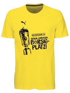 PUMA Men / Herren BVB WINNER TEE Pokalfinale 2017 / T-Shirt 