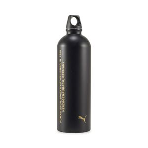 PUMA TR STAINLESS STEEL BOTTLE Metall Wasserflache Wandern Trekking Black 