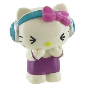 Hello Kitty Mini Sammel- und Spielfigur music 6cm