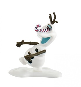 Disney Frozen / Die Eisknigin - Spielfigur, Olaf mit Zuckerstange