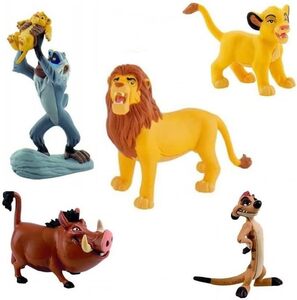 Bullyland - K�nig der L�wen / Lion Guard - alle 5 Figuren als Set