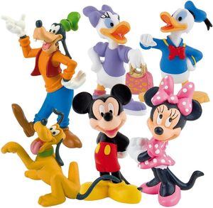 Mickey Mouse - 6-teiliges Spielfiguren-Set