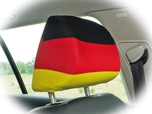 Deutschland Flagge - Auto Kopfstützenbezug